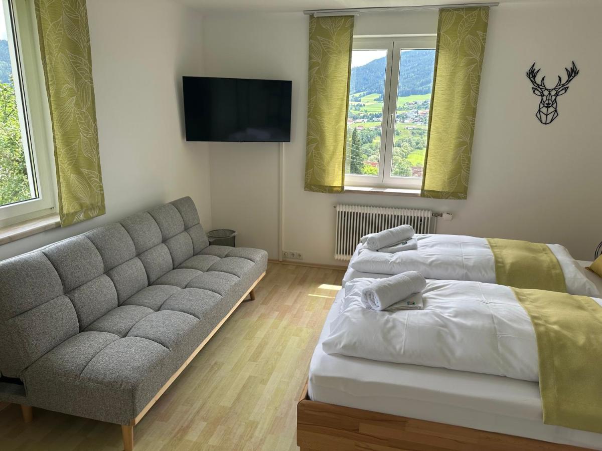 Panoramablick Scheifling Apartman Lind bei Scheifling Kültér fotó