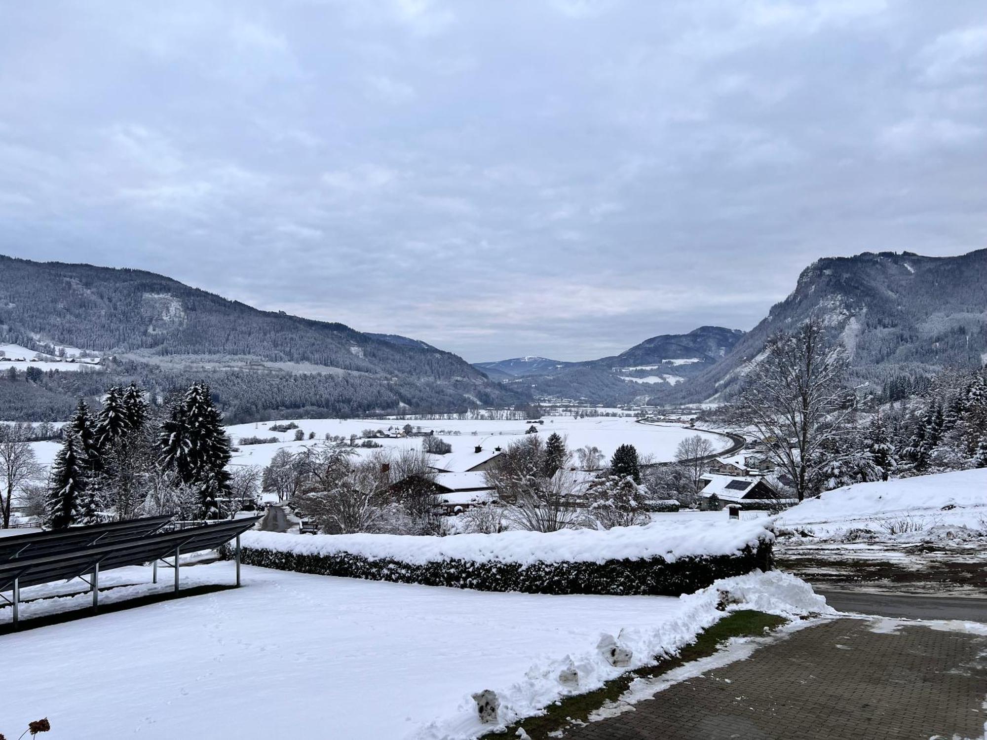Panoramablick Scheifling Apartman Lind bei Scheifling Kültér fotó