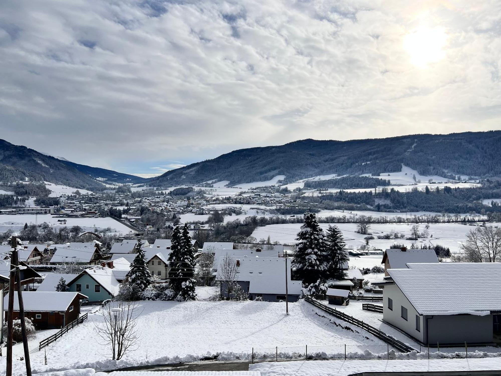 Panoramablick Scheifling Apartman Lind bei Scheifling Kültér fotó