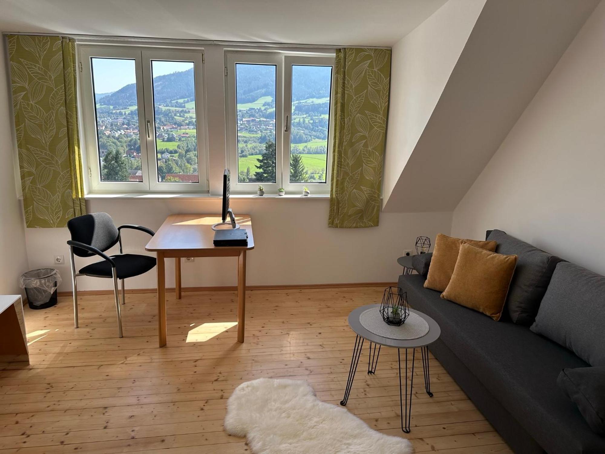Panoramablick Scheifling Apartman Lind bei Scheifling Kültér fotó