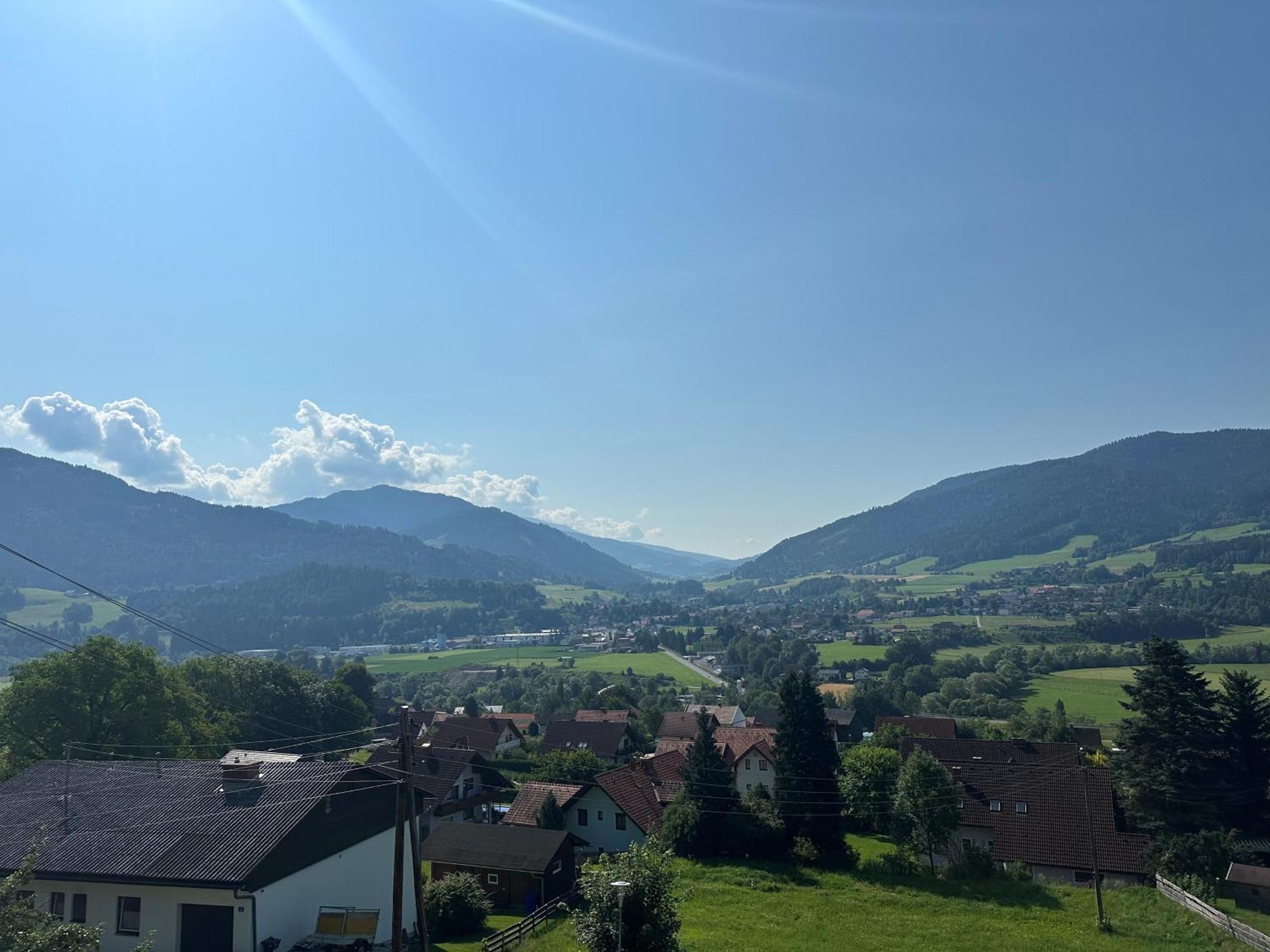 Panoramablick Scheifling Apartman Lind bei Scheifling Kültér fotó