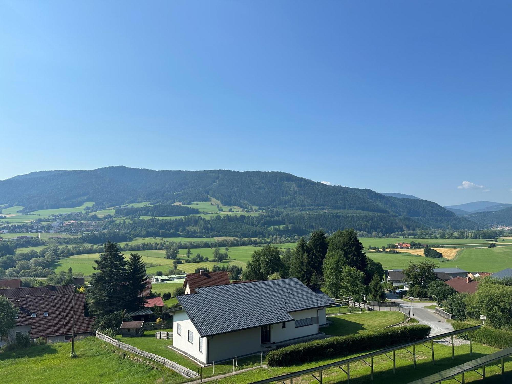 Panoramablick Scheifling Apartman Lind bei Scheifling Kültér fotó